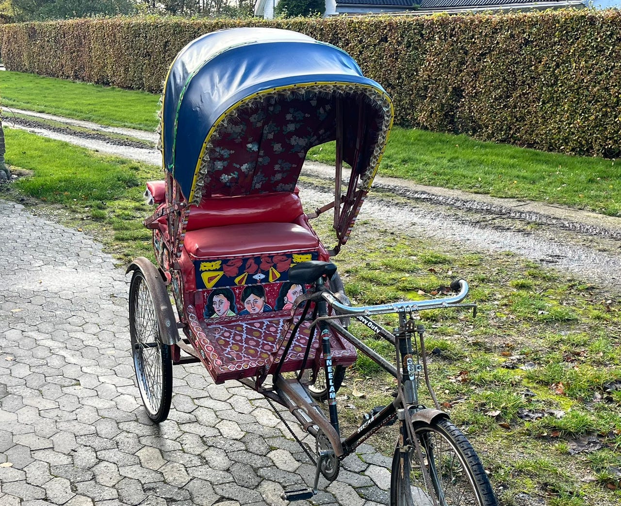 Rickshaw 🛺 100% original Rickshaw / cykeltaxa importeret fra Indien | DBA