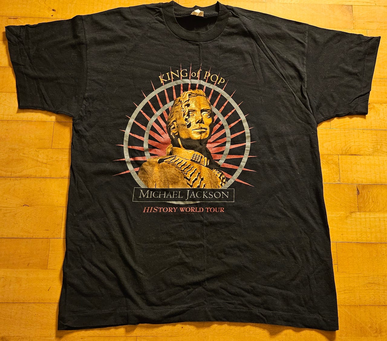 Vintage Michael Jackson history world tour tshirt | DBA