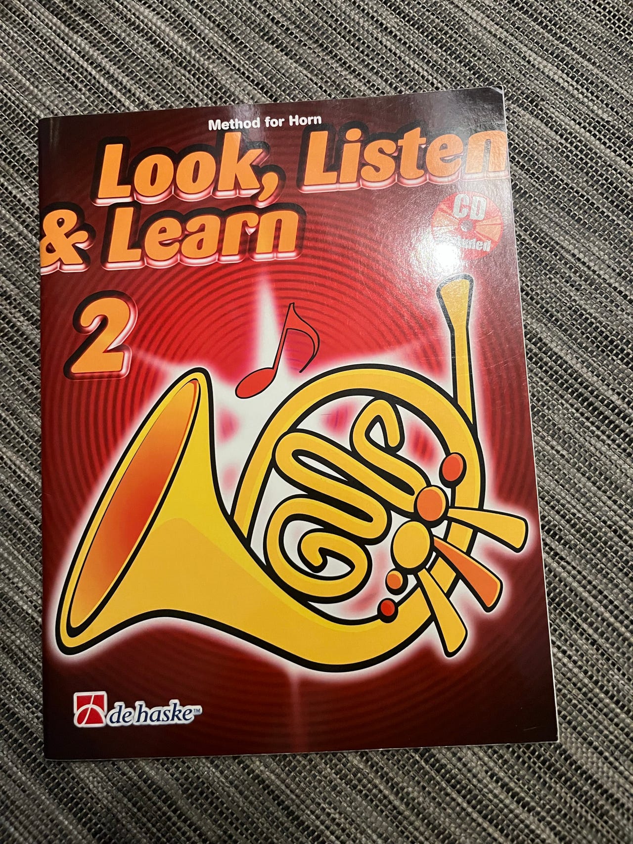 de Haske Look, Listen & Learn 2 Musikbog for Horn i F | DBA