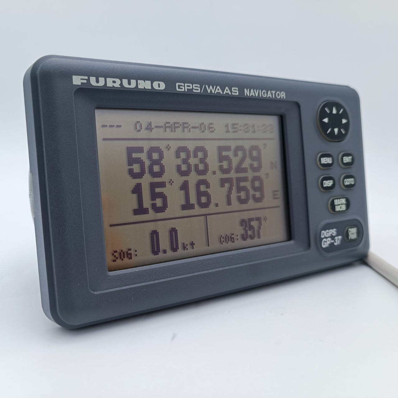 FURUNO GP-37 GPS Receiver and Navigator Unit DGPS NMEA GP 37 WAAS ...