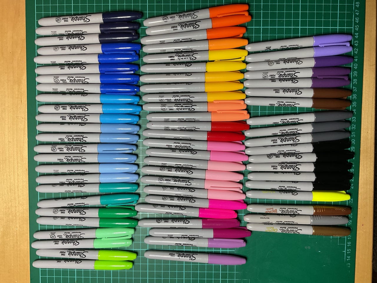 Sharpie Markers fine point 66 stk assorterede farver | DBA