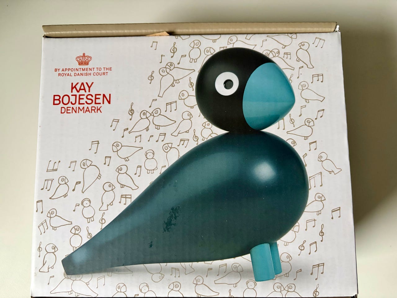 Kay Bojesen midnight blue sangfugl | DBA