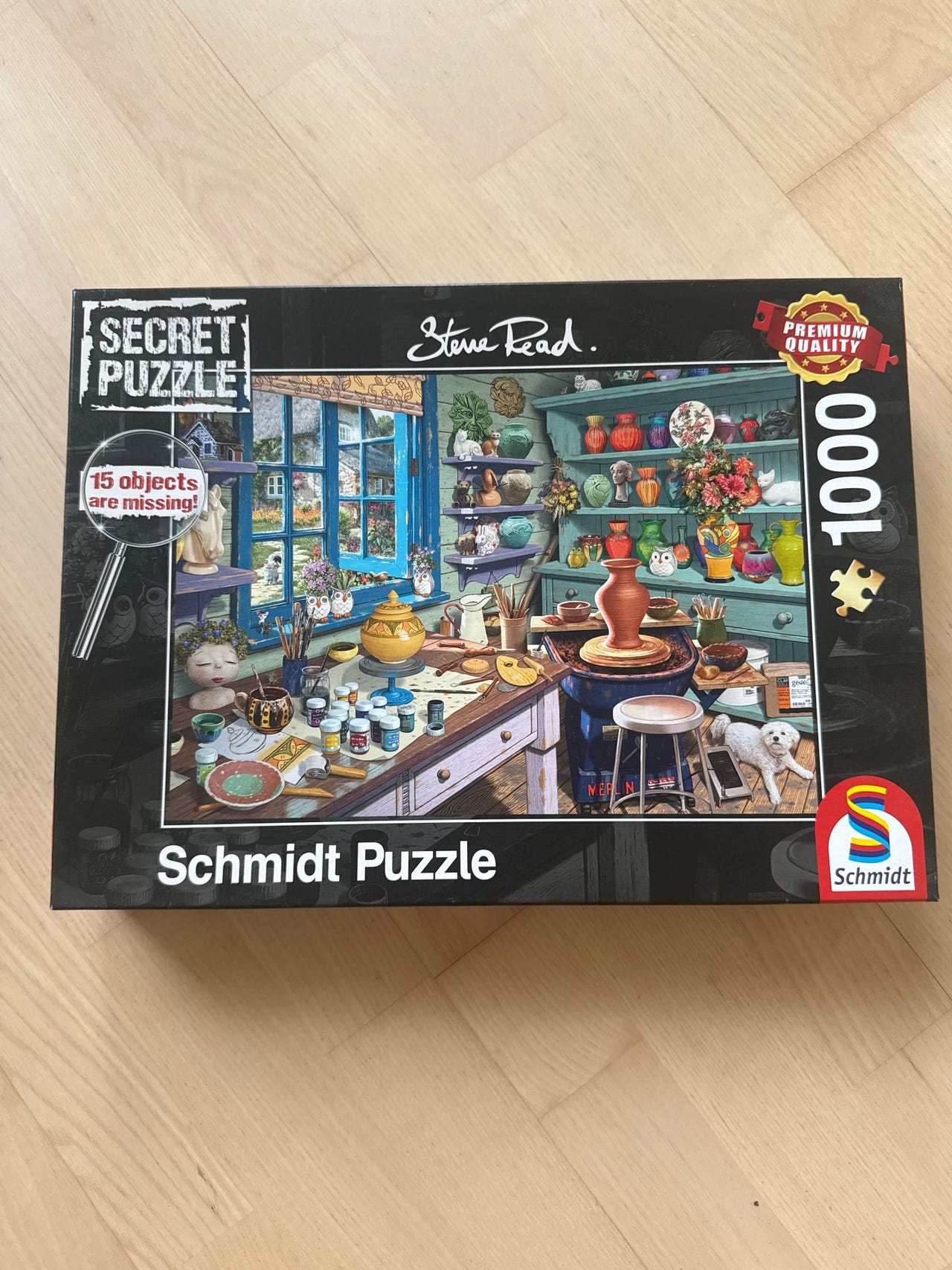 Schmidt Steve Read Secret Puzzle 1000 brikker | DBA