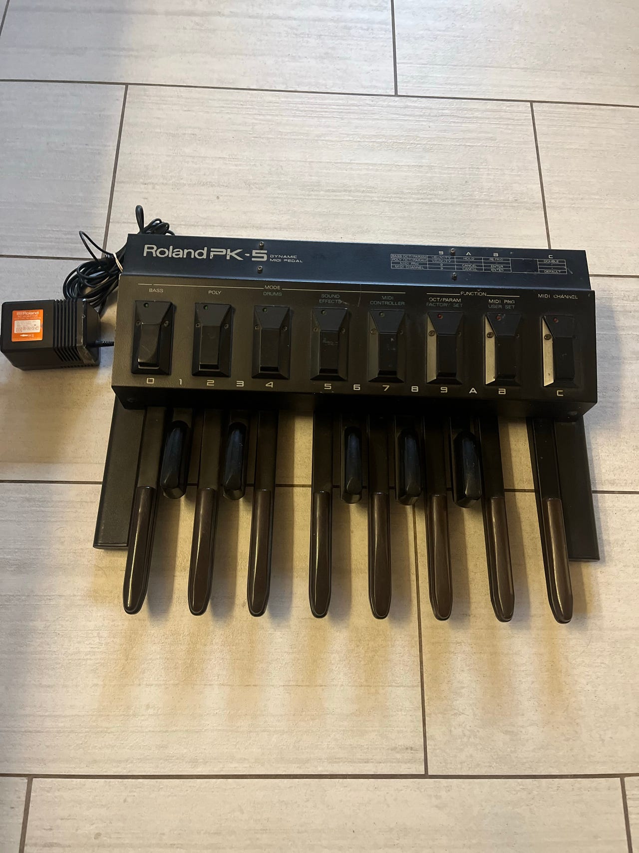 Roland PK-5 MIDI Pedal Keyboard | DBA