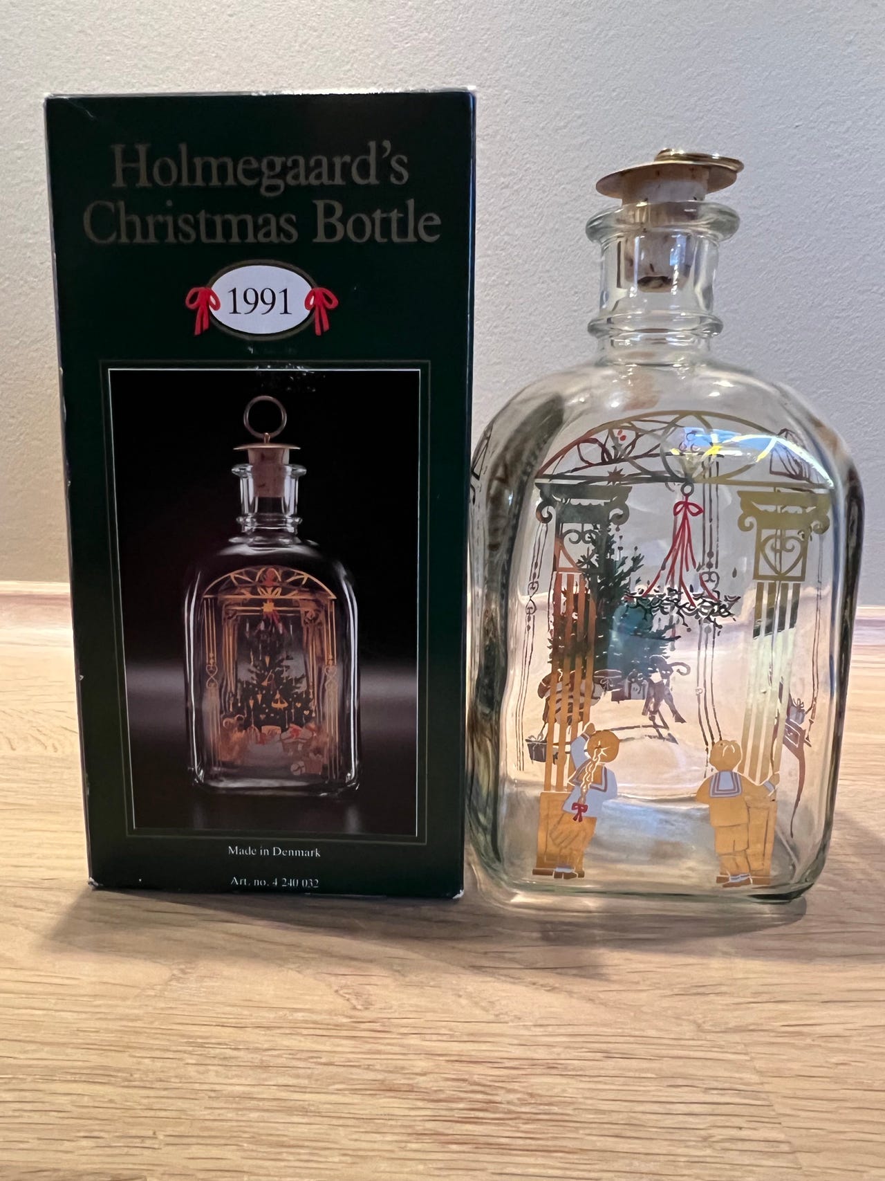 Holmegård juleflasker 1991 og 1992 | DBA