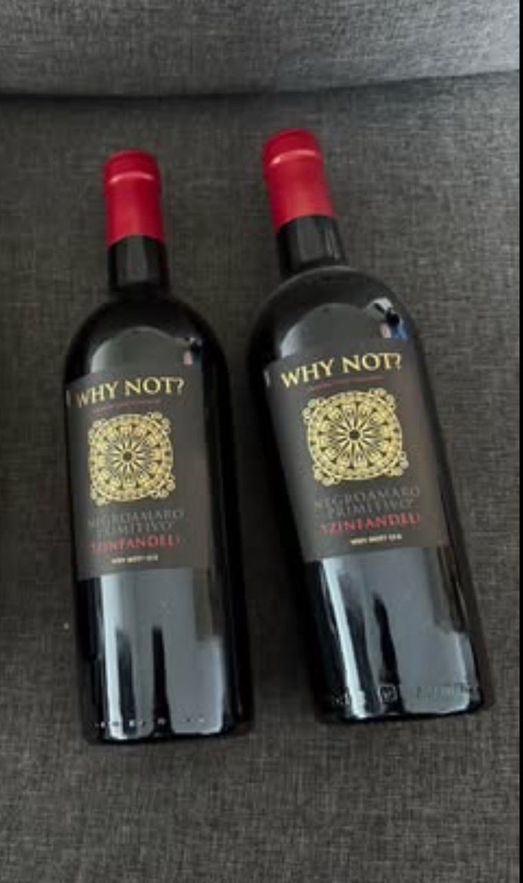 Why Not Nero di Troia Primitivo Zinfandel Rødvin 75 cl | DBA