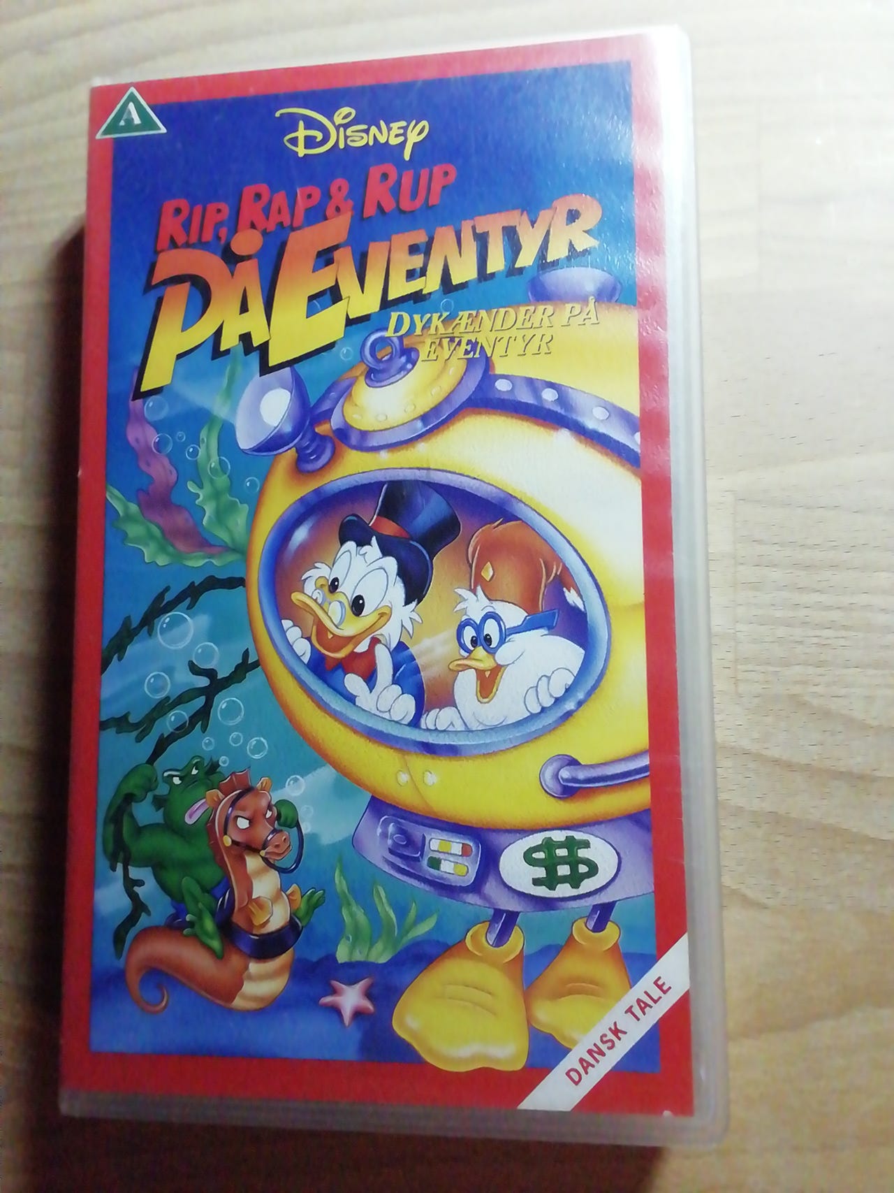 Disney Rip Rap & Rup På Eventyr Dykænder på Eventyr VHS | DBA