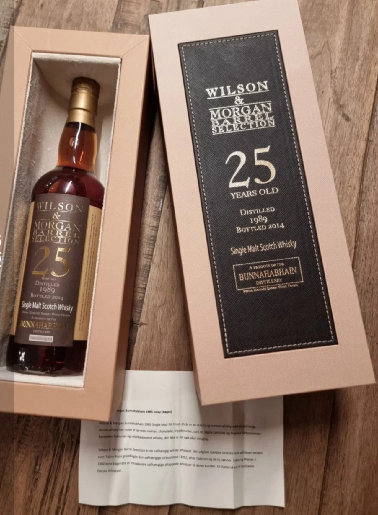 Wilson & Morgan Barrel Selection – Bunnahabhain 25 år (1989) | DBA