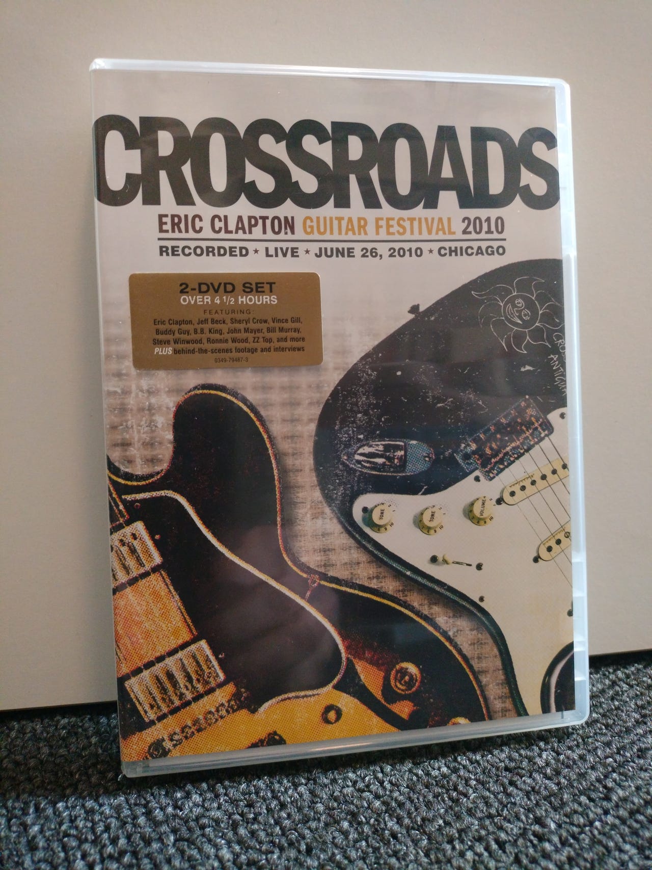 Eric Clapton Crossroads Guitar Festival 2010 DVD-set | DBA