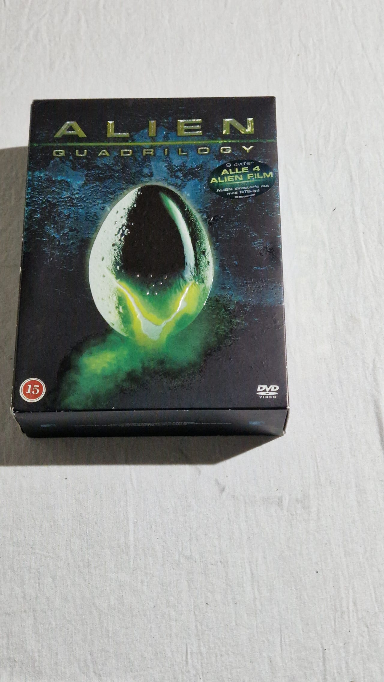 Alien Quadrilogy - 9 DVD'er, Gyserfilm,Film,Hollywood | DBA