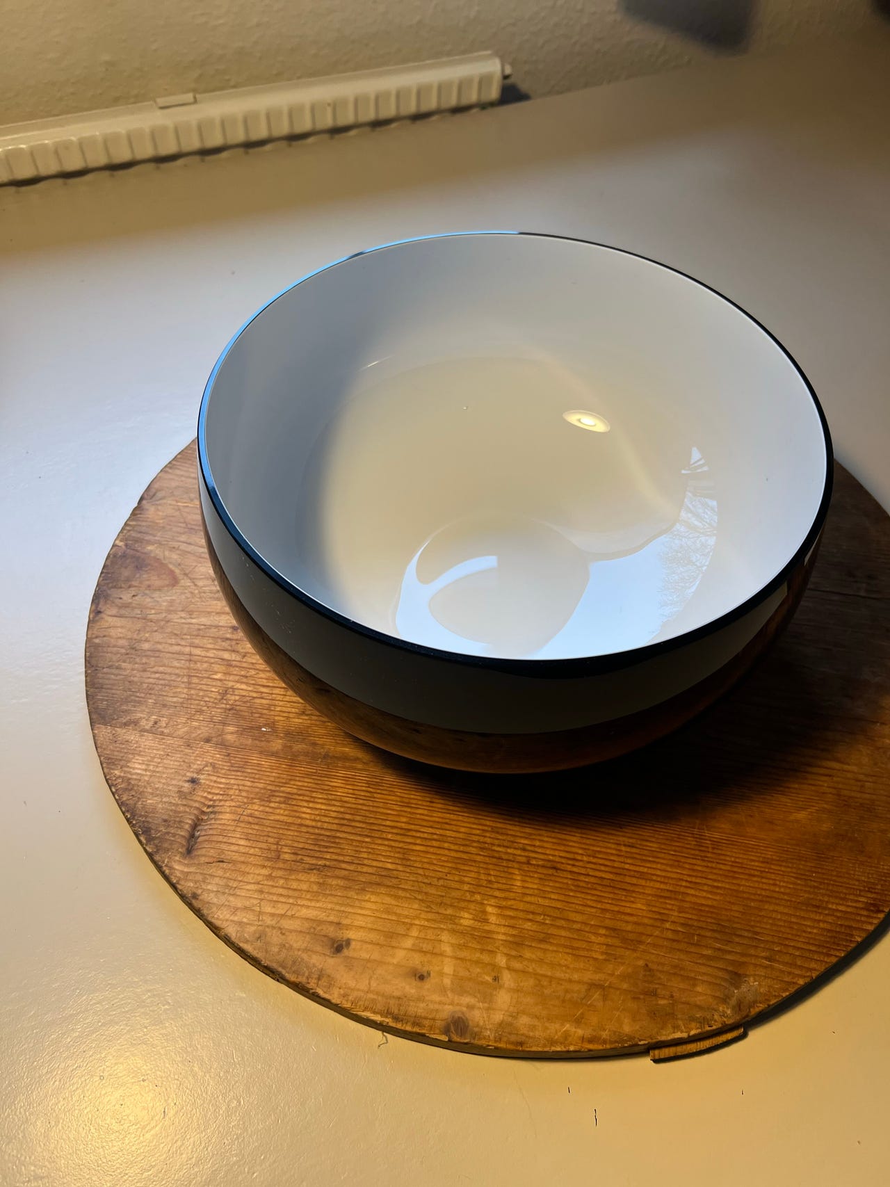 Holmegaard skål hvid og sort | DBA