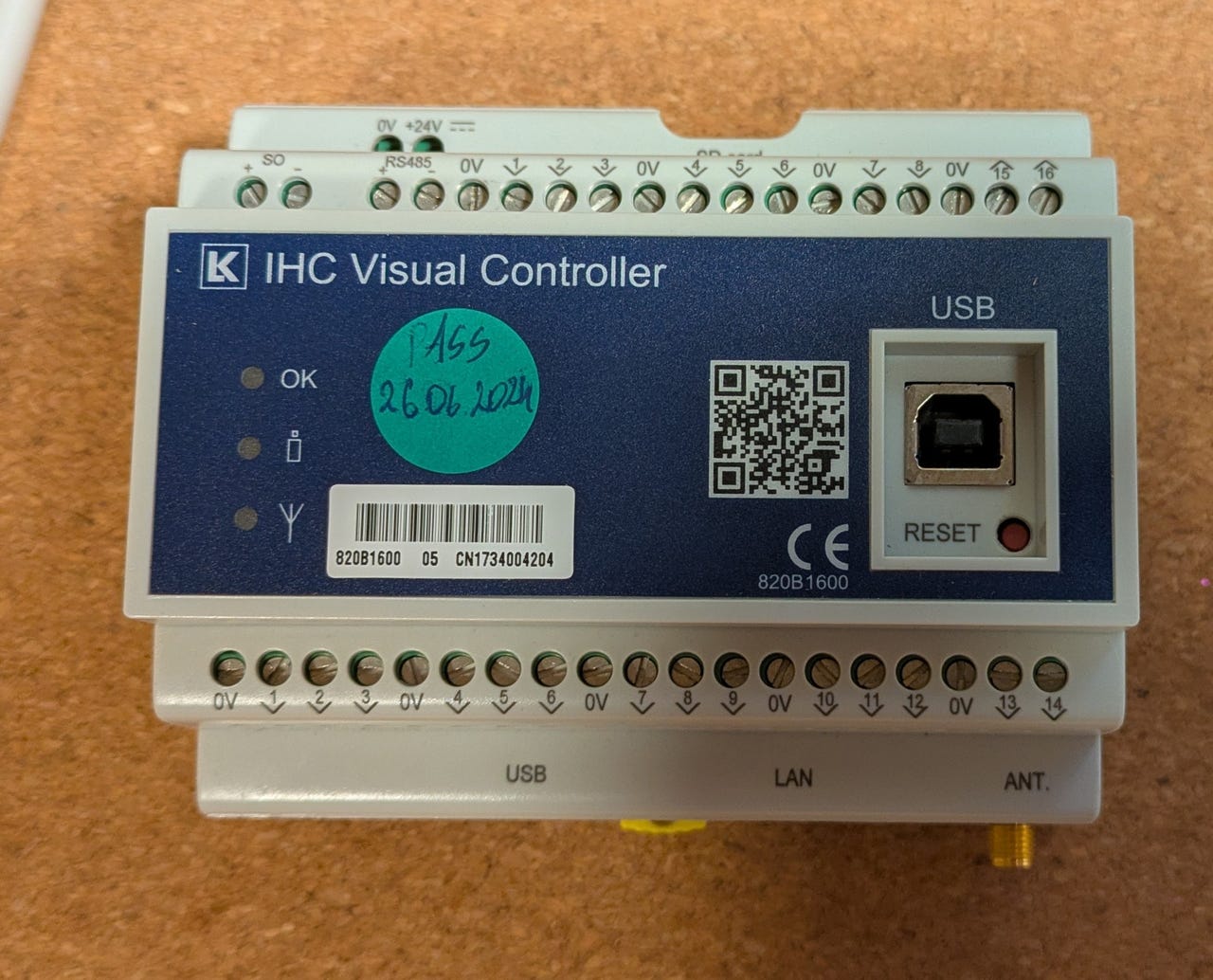 LK IHC Controller, Visual 3, 820B1600 | DBA