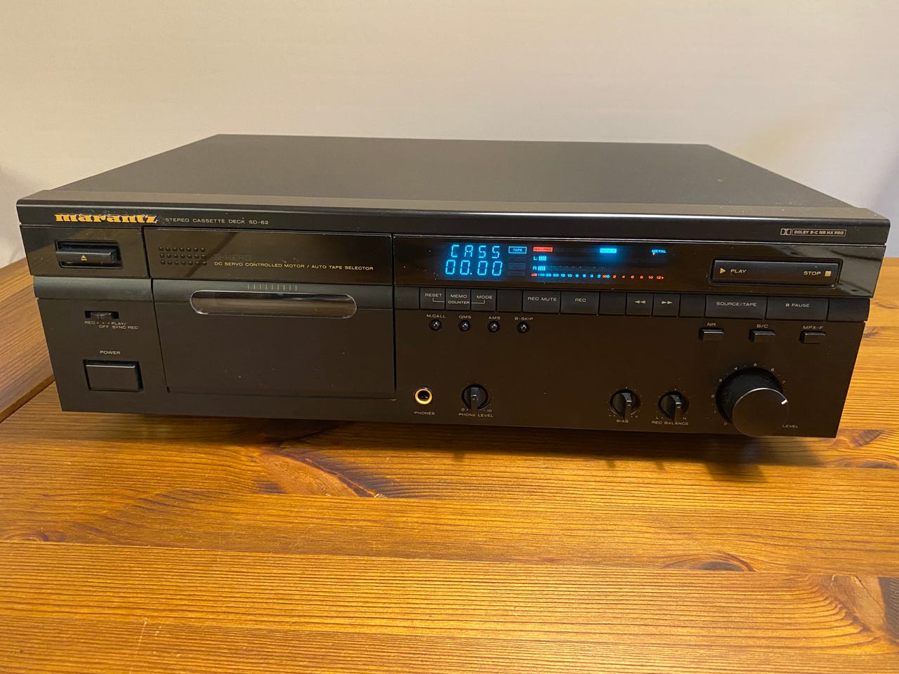 Marantz SD-62 Stereo Cassette Deck | DBA