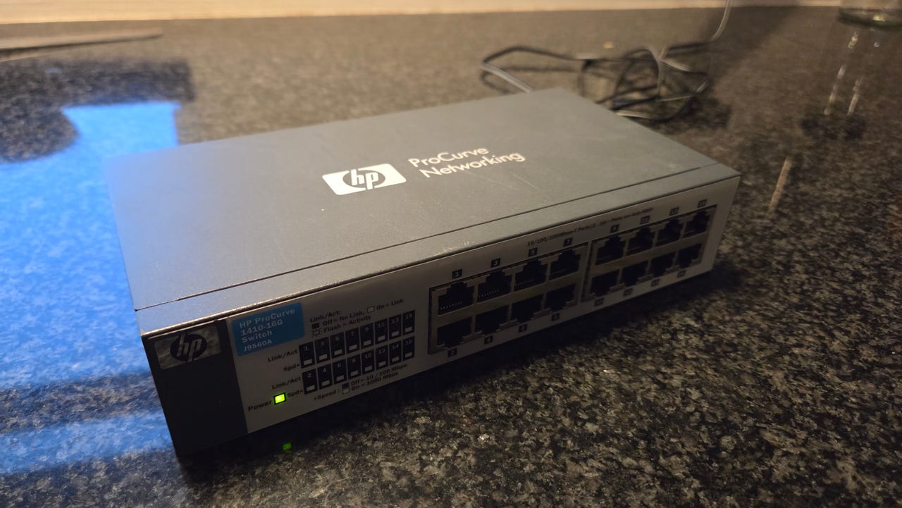 HP ProCurve 1410-16G Switch J9560A - Top Zustand! (Gebraucht) in Höri