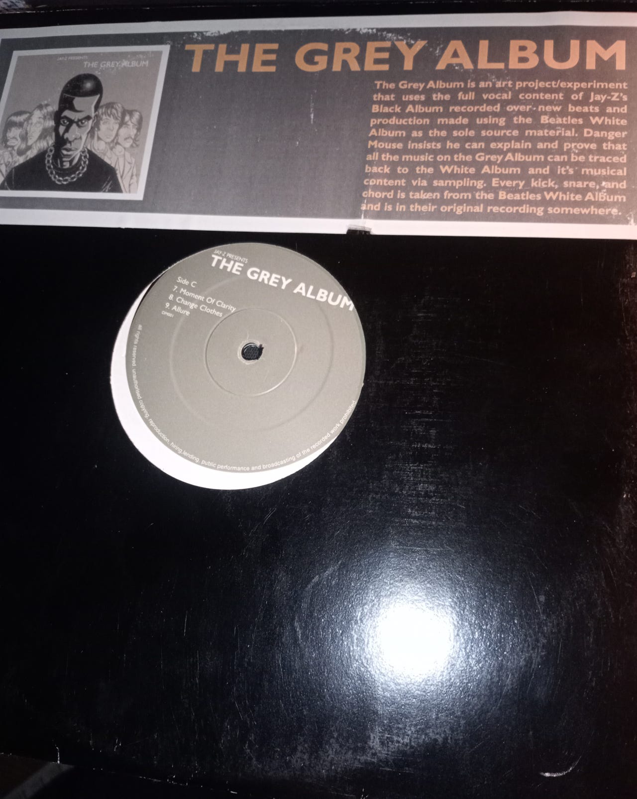 Danger Mouse -Jay-Z vs. The Beatles - the grey album /2lp | DBA