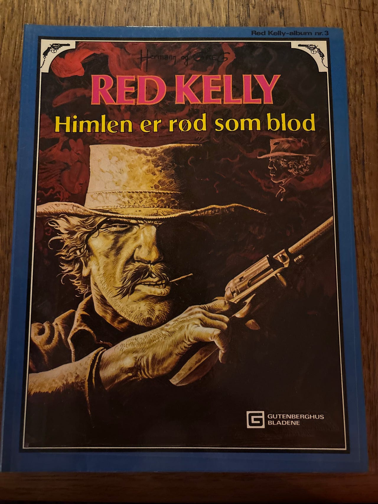 Red Kelly Himlen er rød som blod Tegneserie nr 3 | DBA
