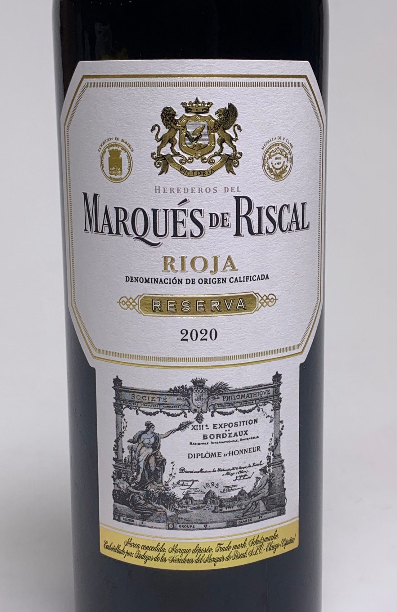 Marqués de Riscal Rioja Reserva rødvin 2020 75 cl | DBA