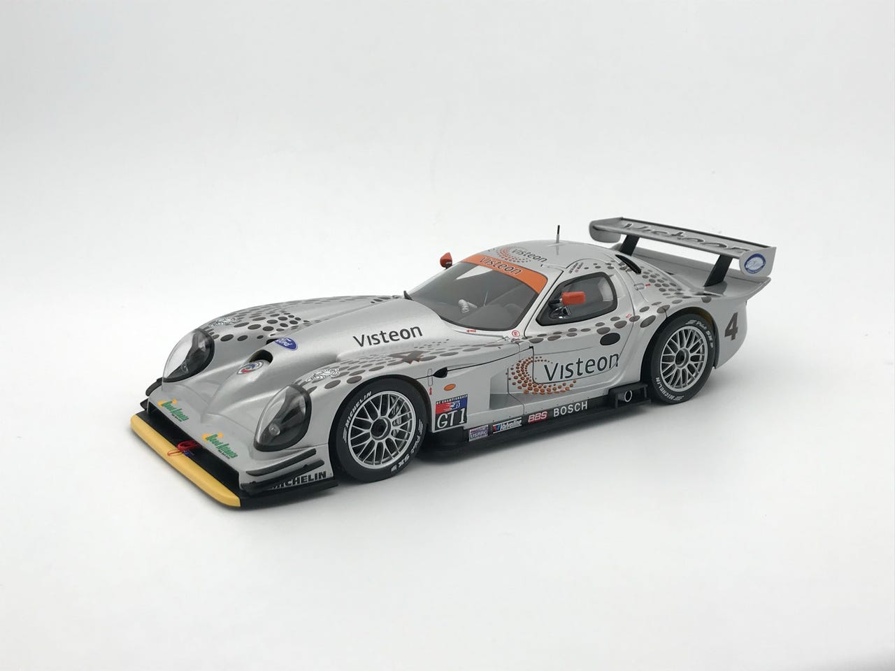 1/18 AutoArt Panoz Esperante GTR-1 modelbil sølv | DBA