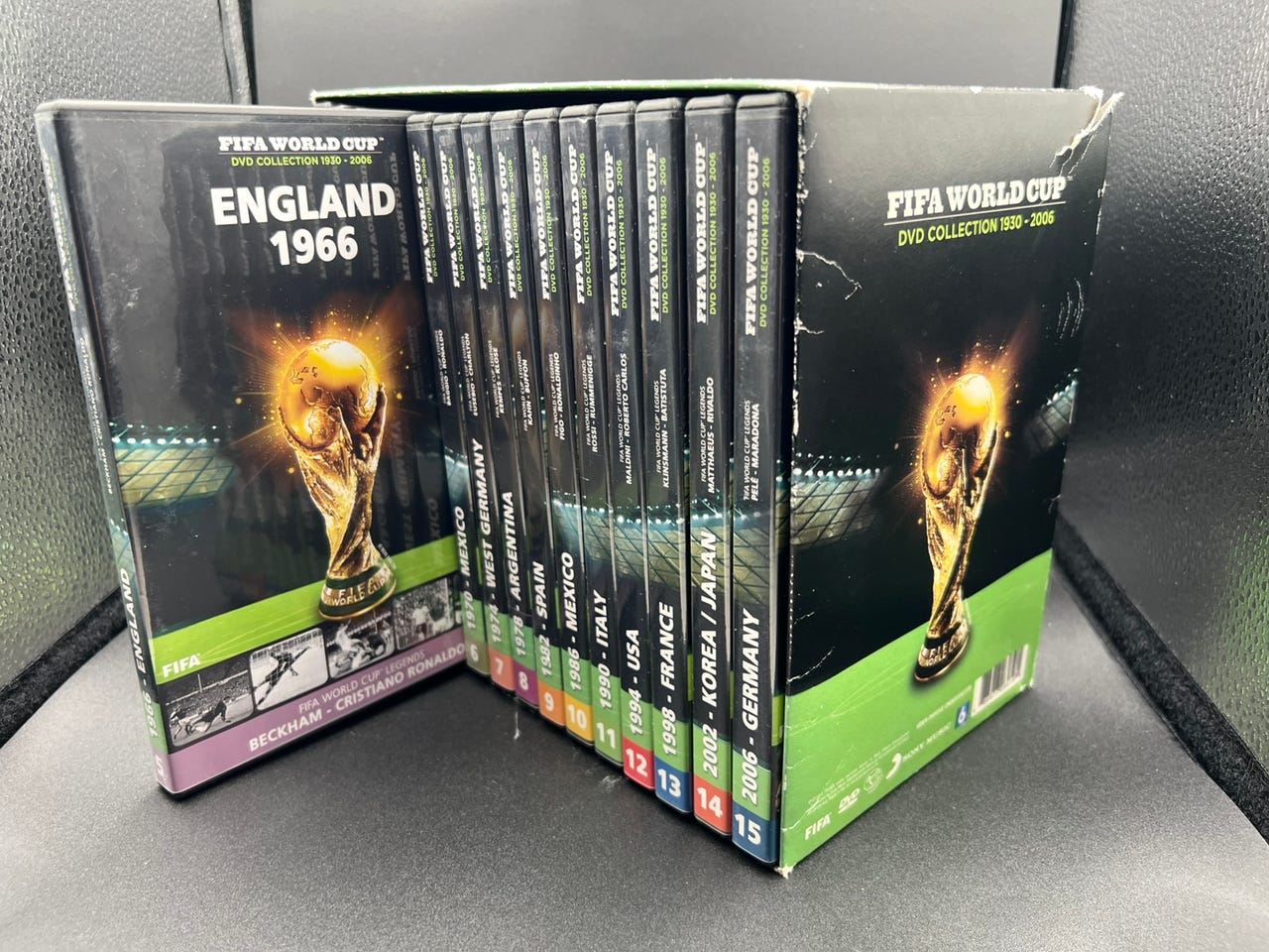 FIFA World Cup DVD Samling (1930–2006) – 15 diske VM fodbold | DBA