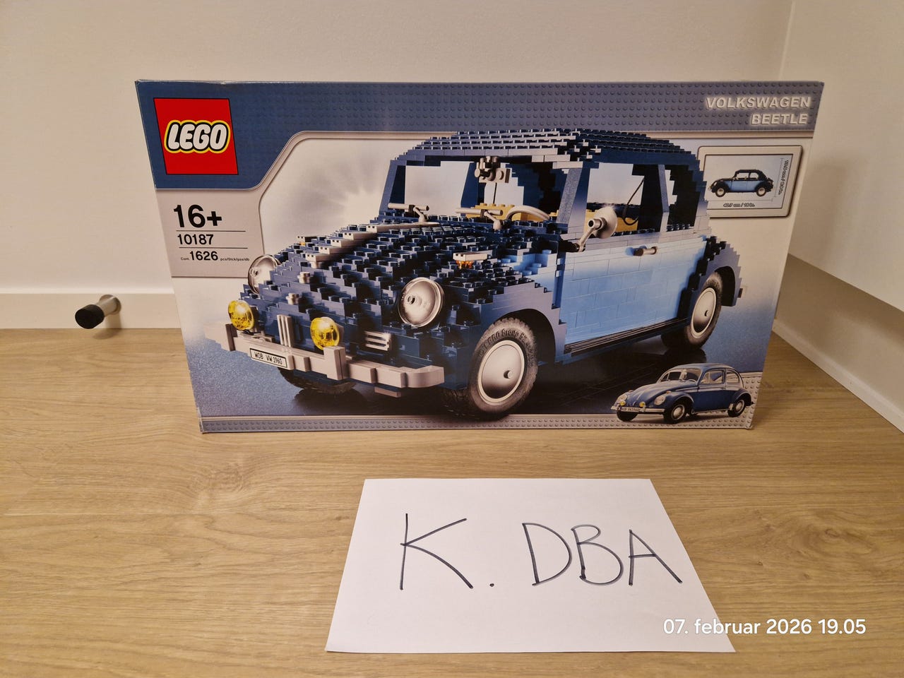 LEGO 10187 Volkswagen Beetle (VW Beetle) bil - ny og uåbnet 