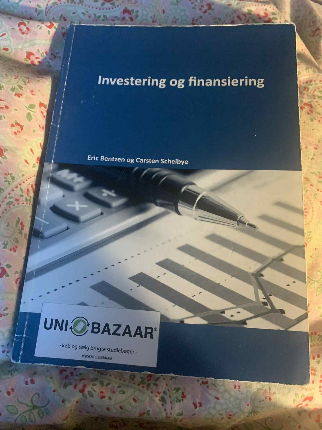 Investering og finansiering af Eric Bentzen og Carsten Scheibye lærebog ...