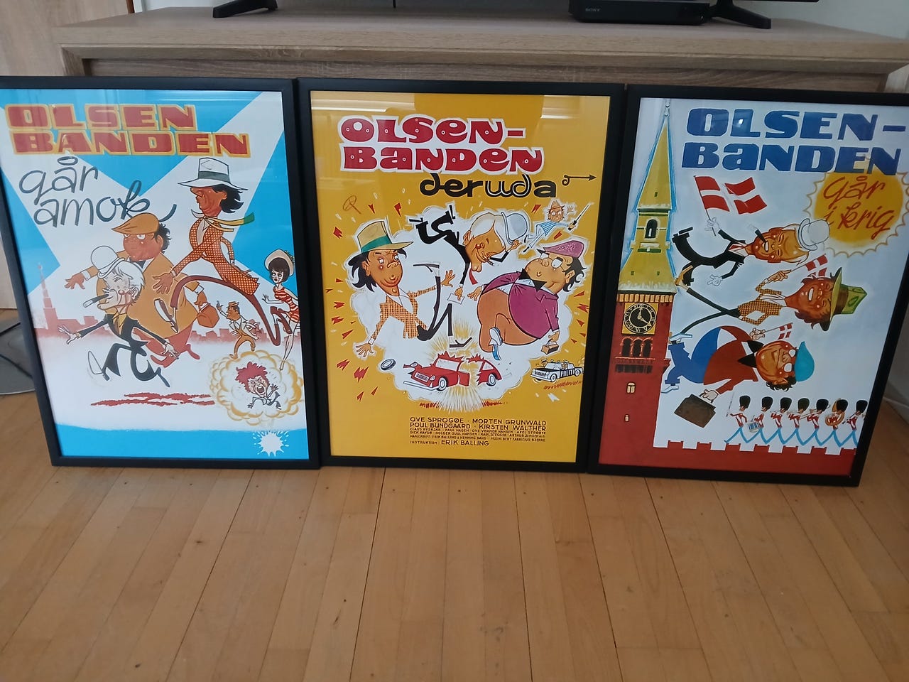 Olsen Banden filmplakater | DBA
