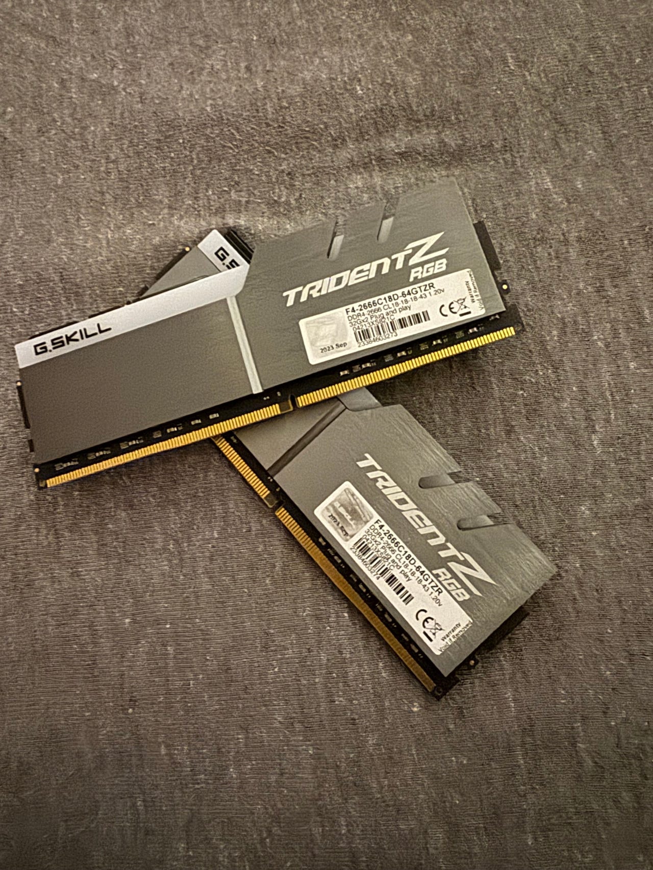 2x32GB G.Skill Trident Z RAM | DBA