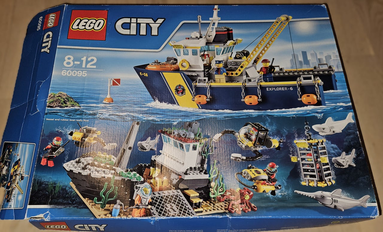 60095 LEGO City - Deep Sea Exploration Vessel | DBA