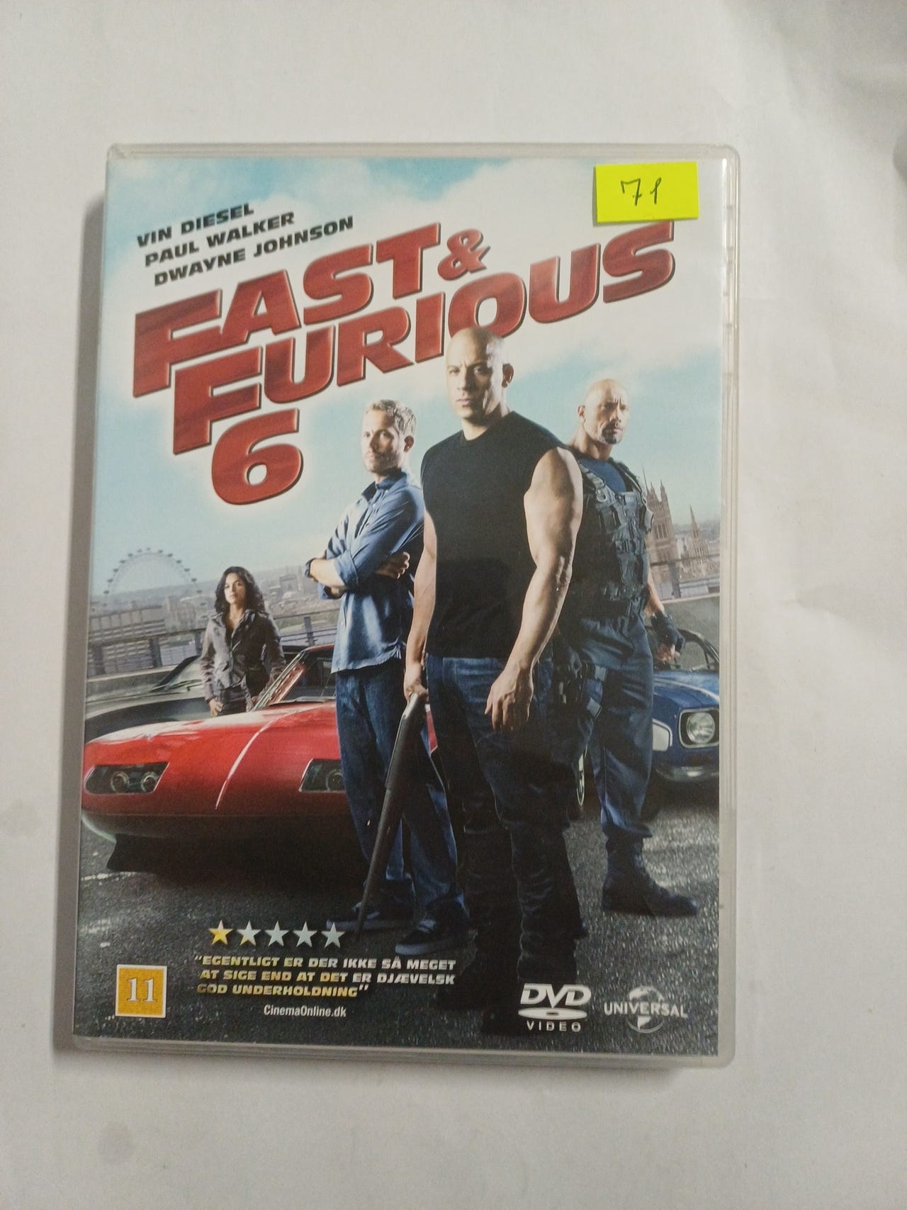 Fast & Furious 6 dvd film | DBA