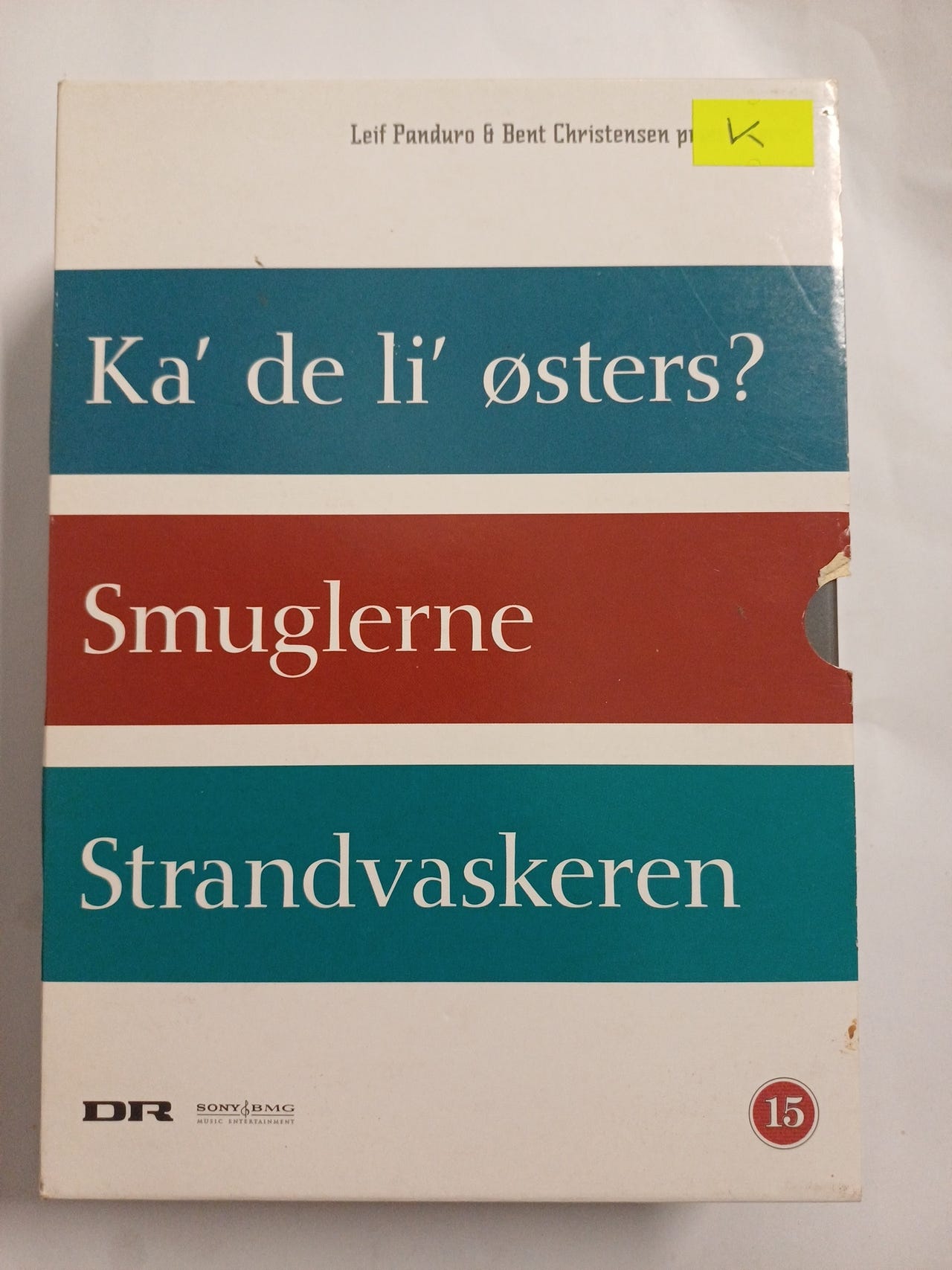 DR TV-serie DVD-boks Ka' de li' østers? / Smuglerne / Strandvaskeren | DBA