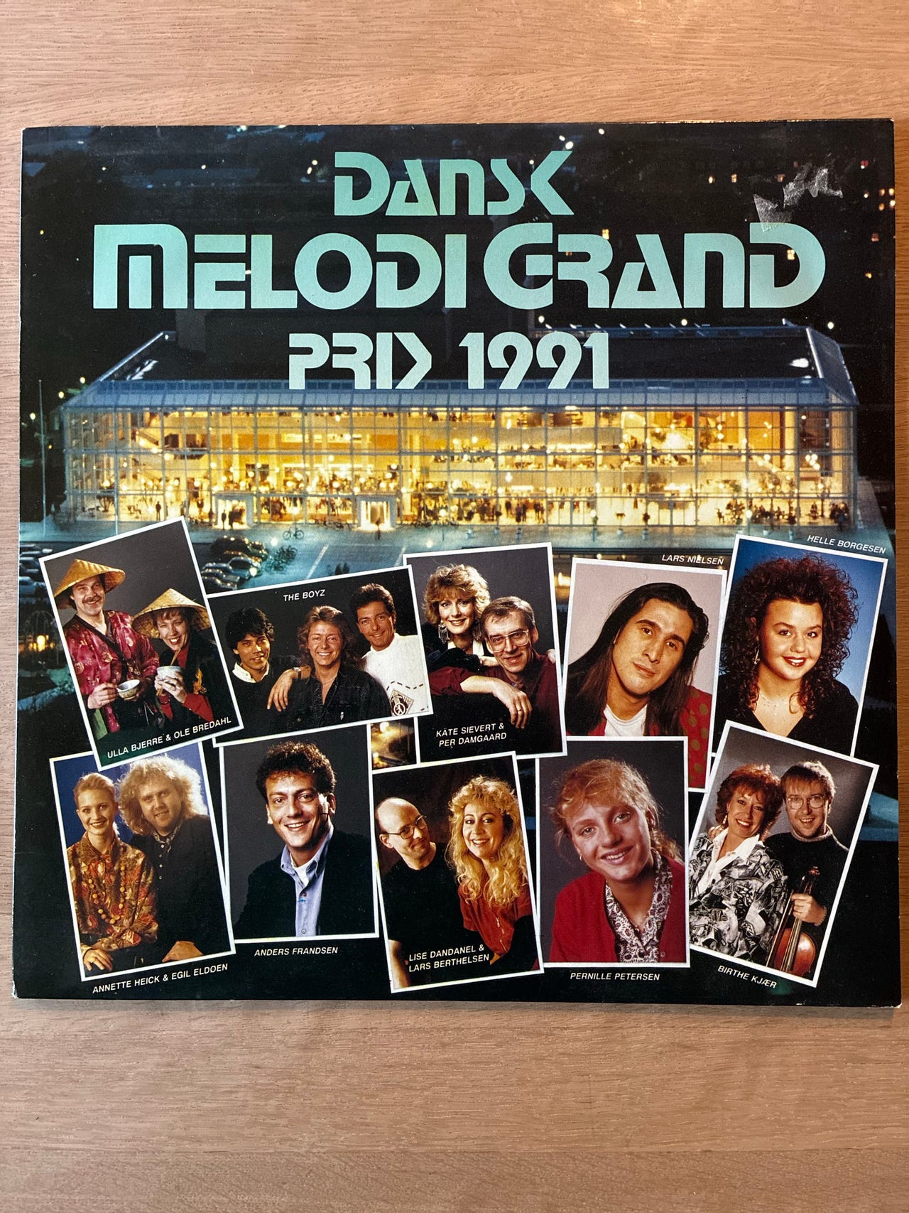 Dansk Melodi Grand Prix 1991 lp | DBA