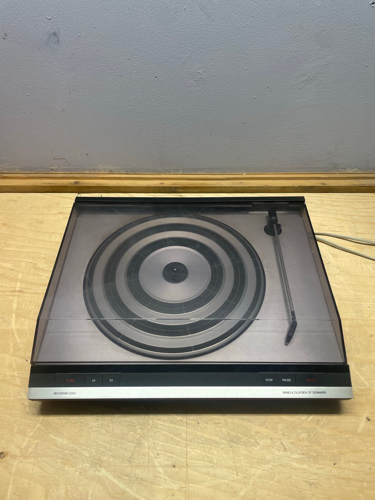 Bang & Olufsen Beogram 2202 pladespiller med MMC 20E pickup | DBA