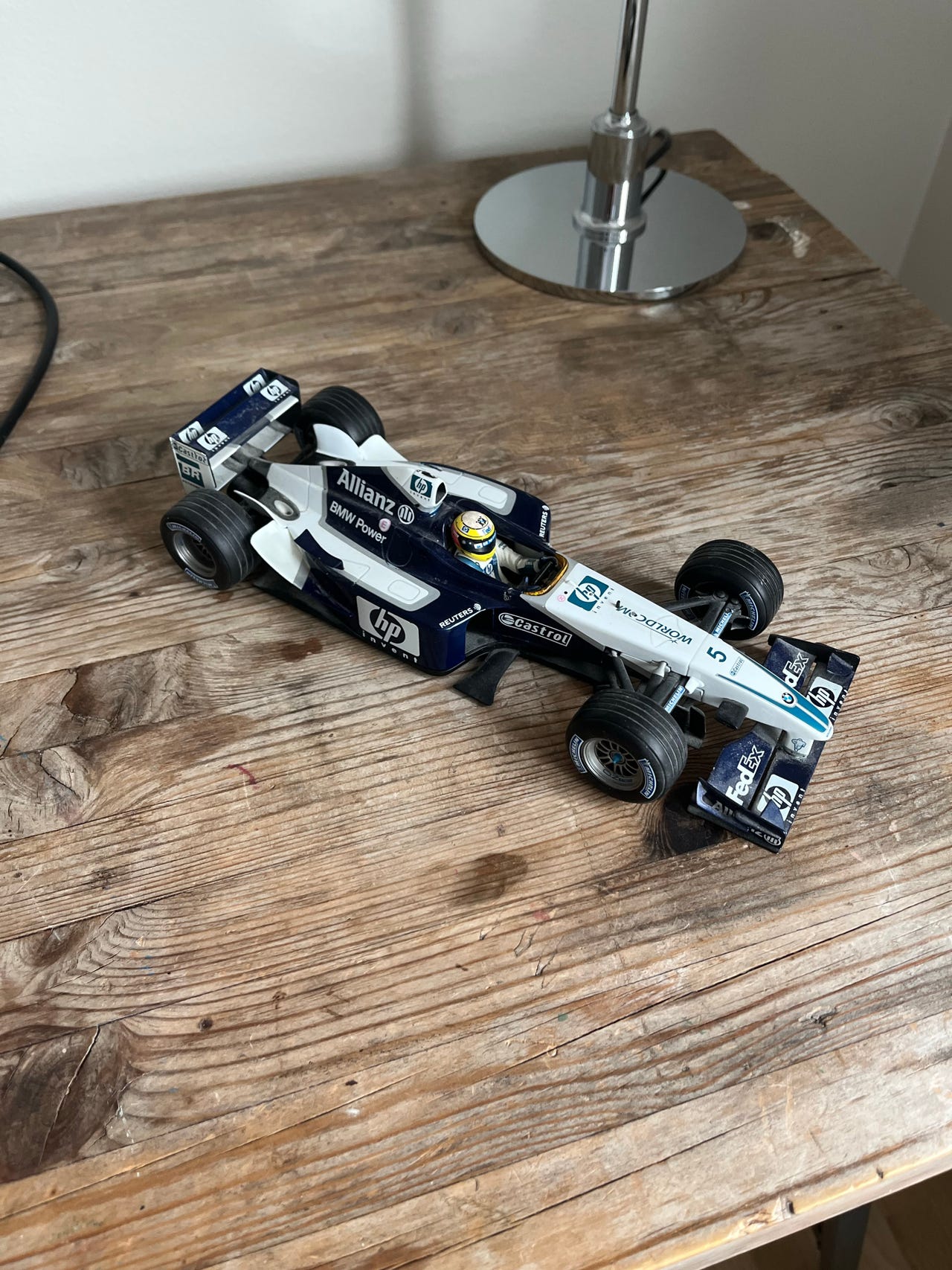 BMW Williams F1 FW24 R. Schumacher blå/hvid | DBA