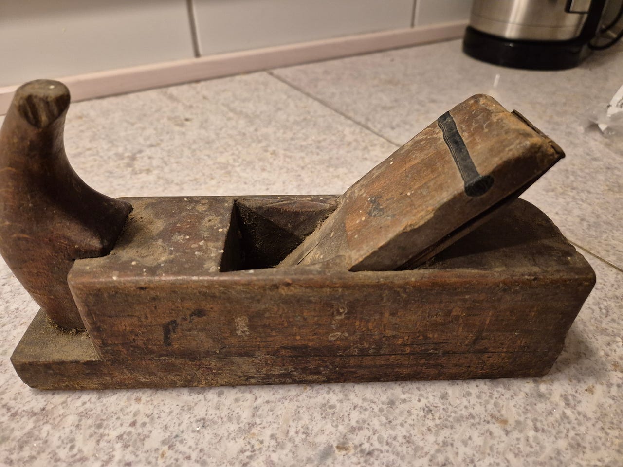 Høvl i træ, vintage | DBA