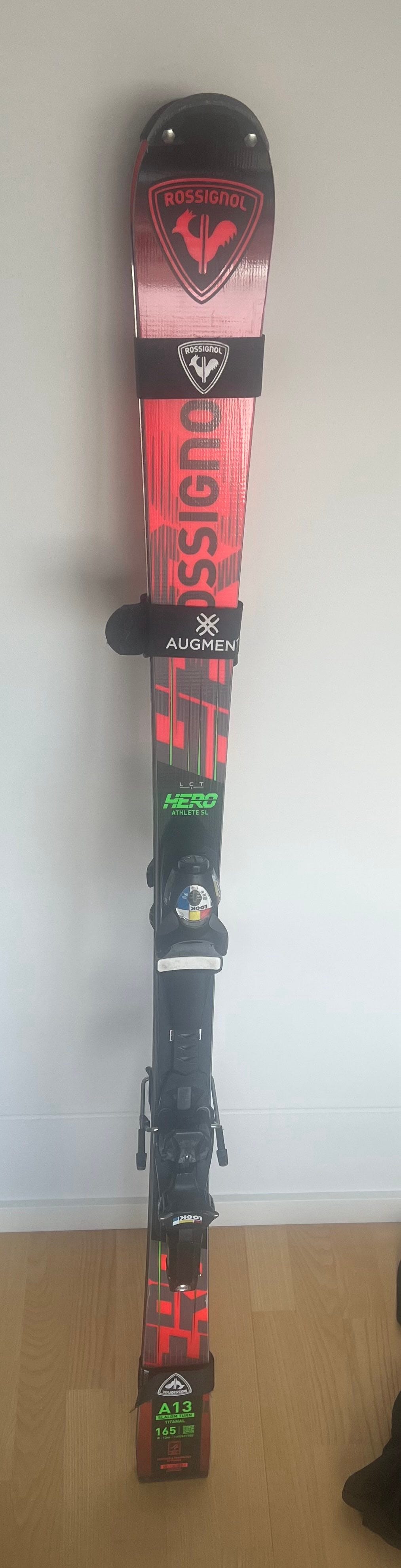 Rossignol Hero Athlete SL A13 – 165 cm – SPX 18 binding – Som nye