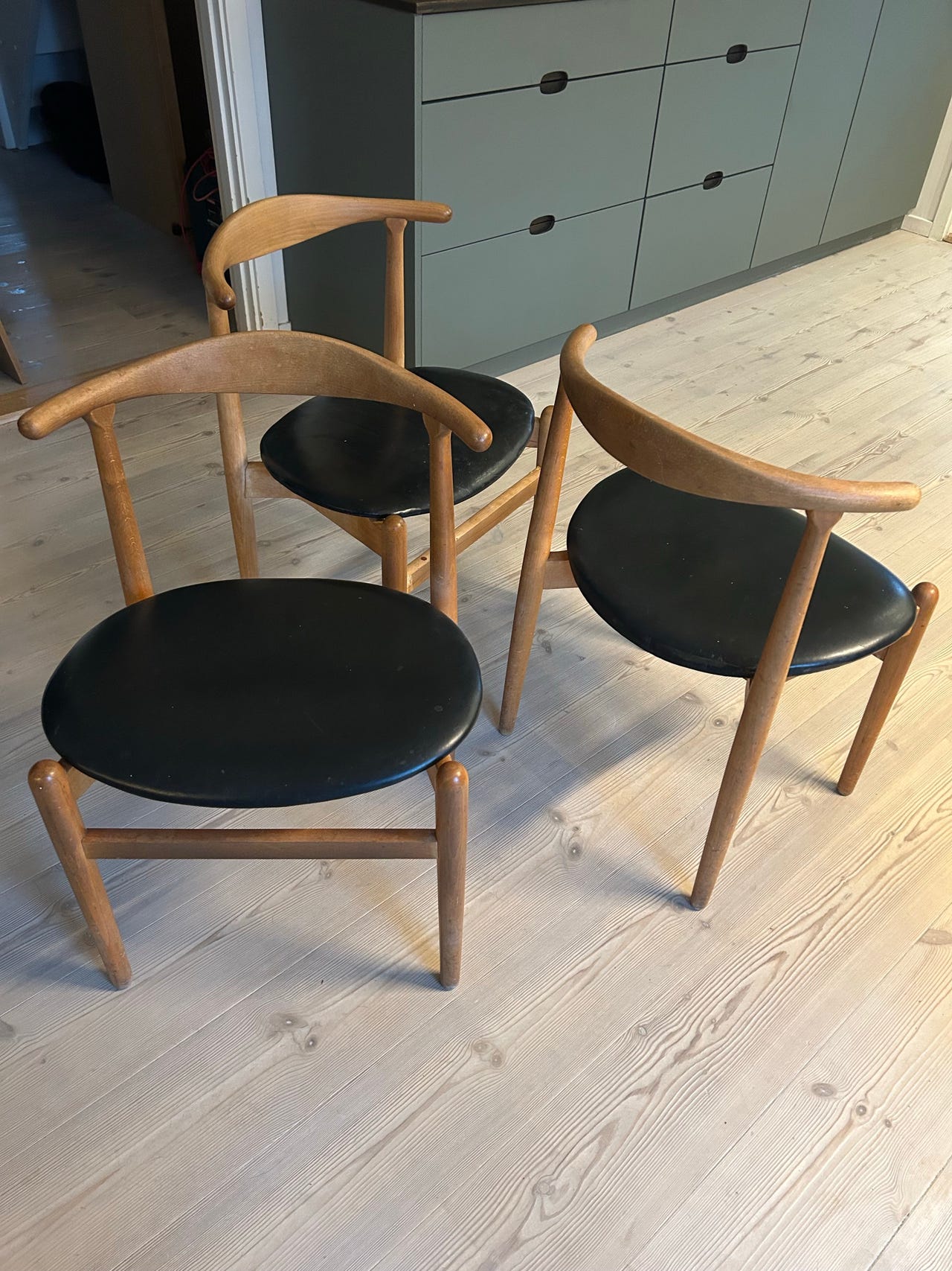 Fritz Hansen spisebordsstol Wegner FH708 | DBA