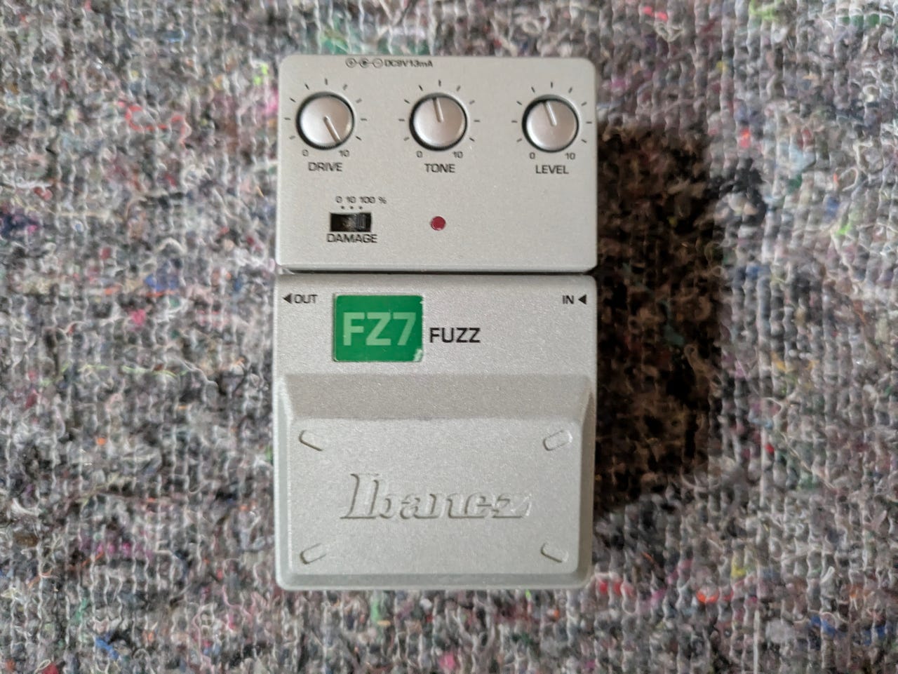 Ibanez FZ7 Tone-Lok fuzz | DBA