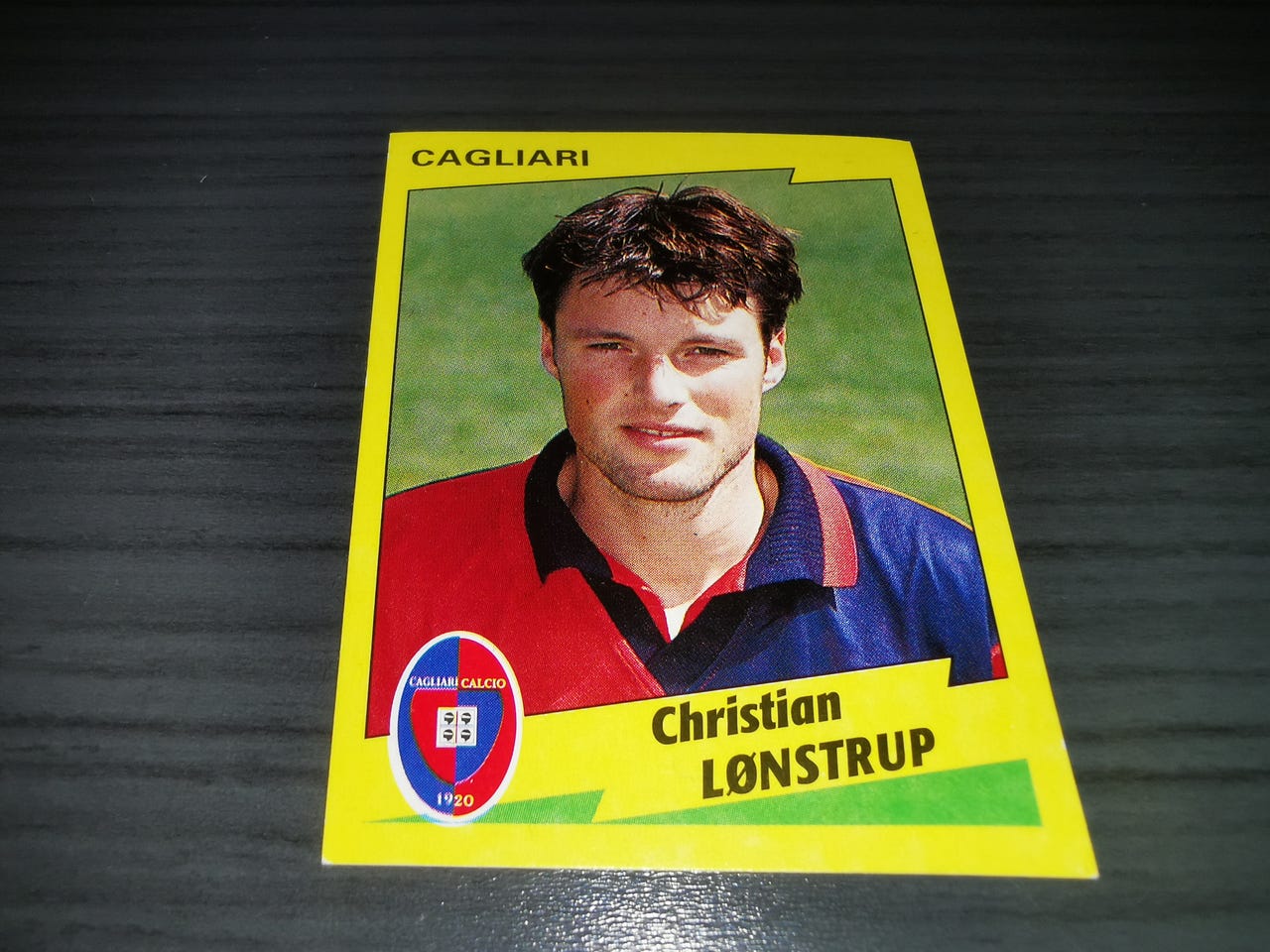 Brian Laudrup Milan # 172 Calcio 94 Euroflash Figurine Star Sleeve Rare