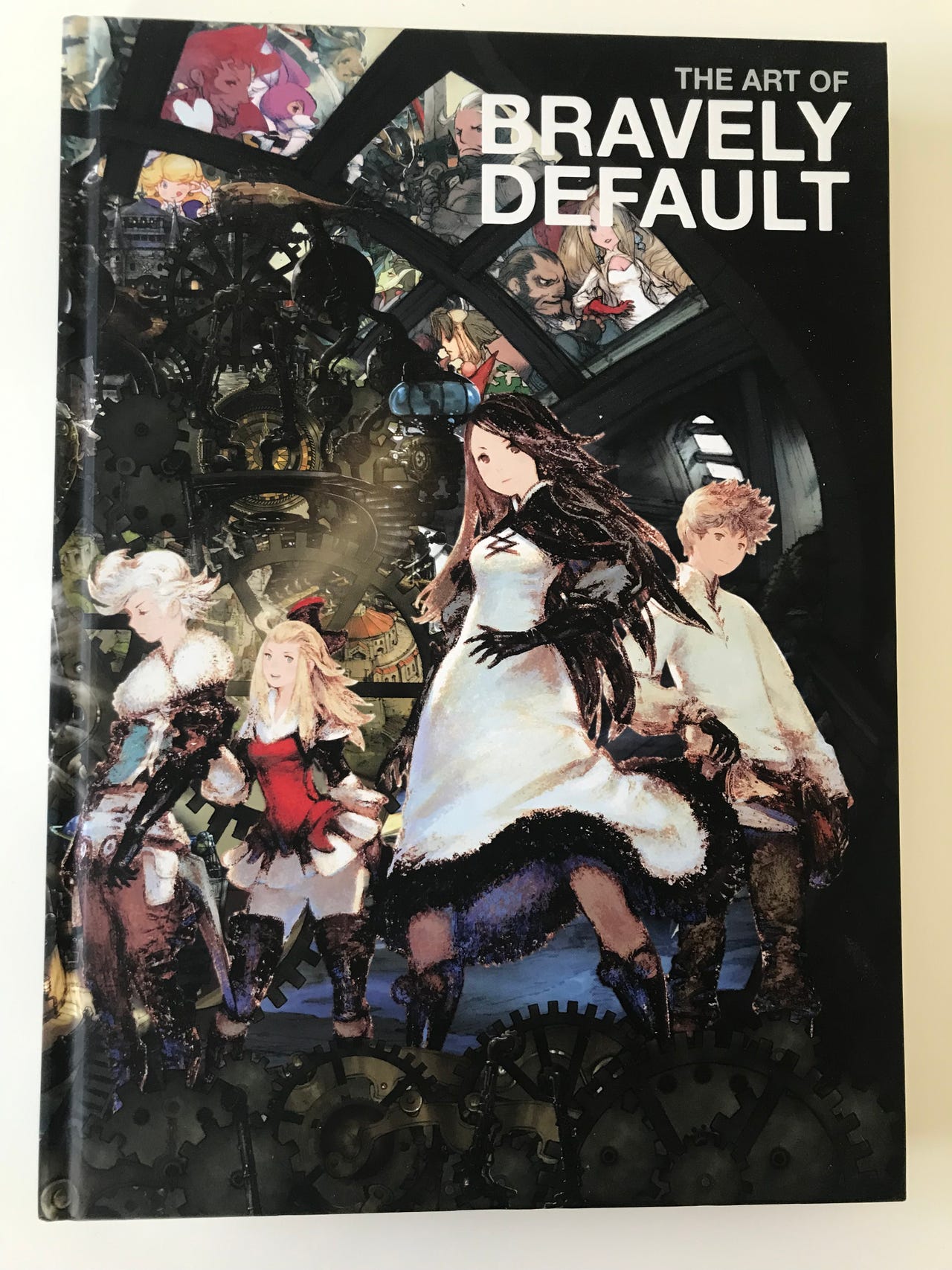 Artbook Bravely Default – Édition Collector (ouvert, Jamais Utilisé, NEUF)