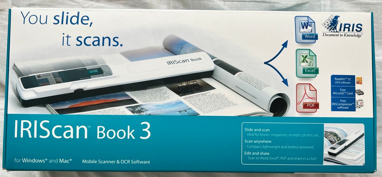 Iris IRIScan Book 3 - Scanner Iris