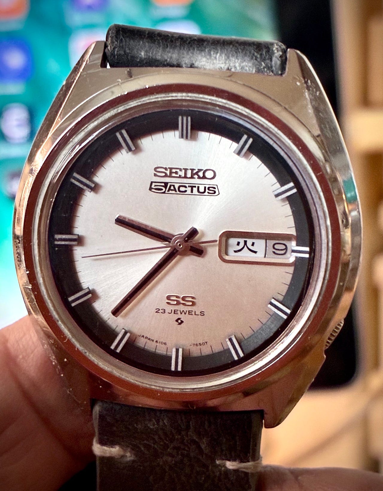 Seiko 6106-7520 Actus SS 37,5mmapril 1972 Jdm | DBA