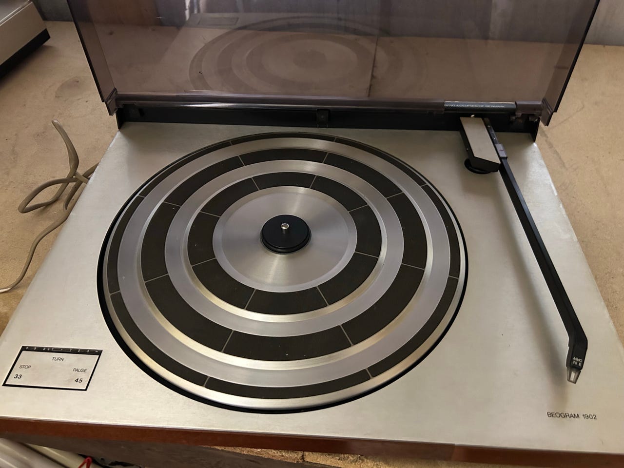 PLATINE VINYLE BANG Olufsen B&O Beogram 5005 Cellule MMC 4 ou MMC 5 EUR