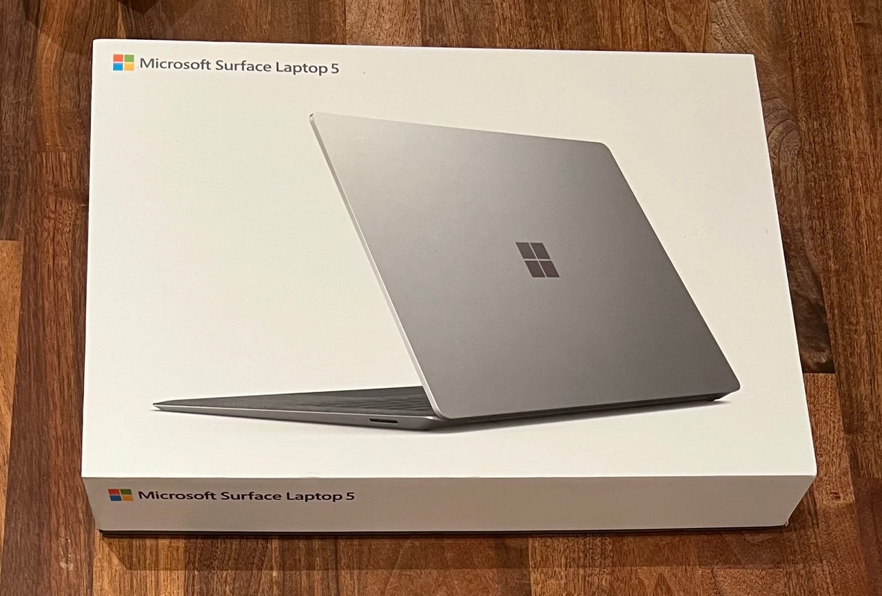 Microsoft Surface Laptop 5 bærbar computer 13,5