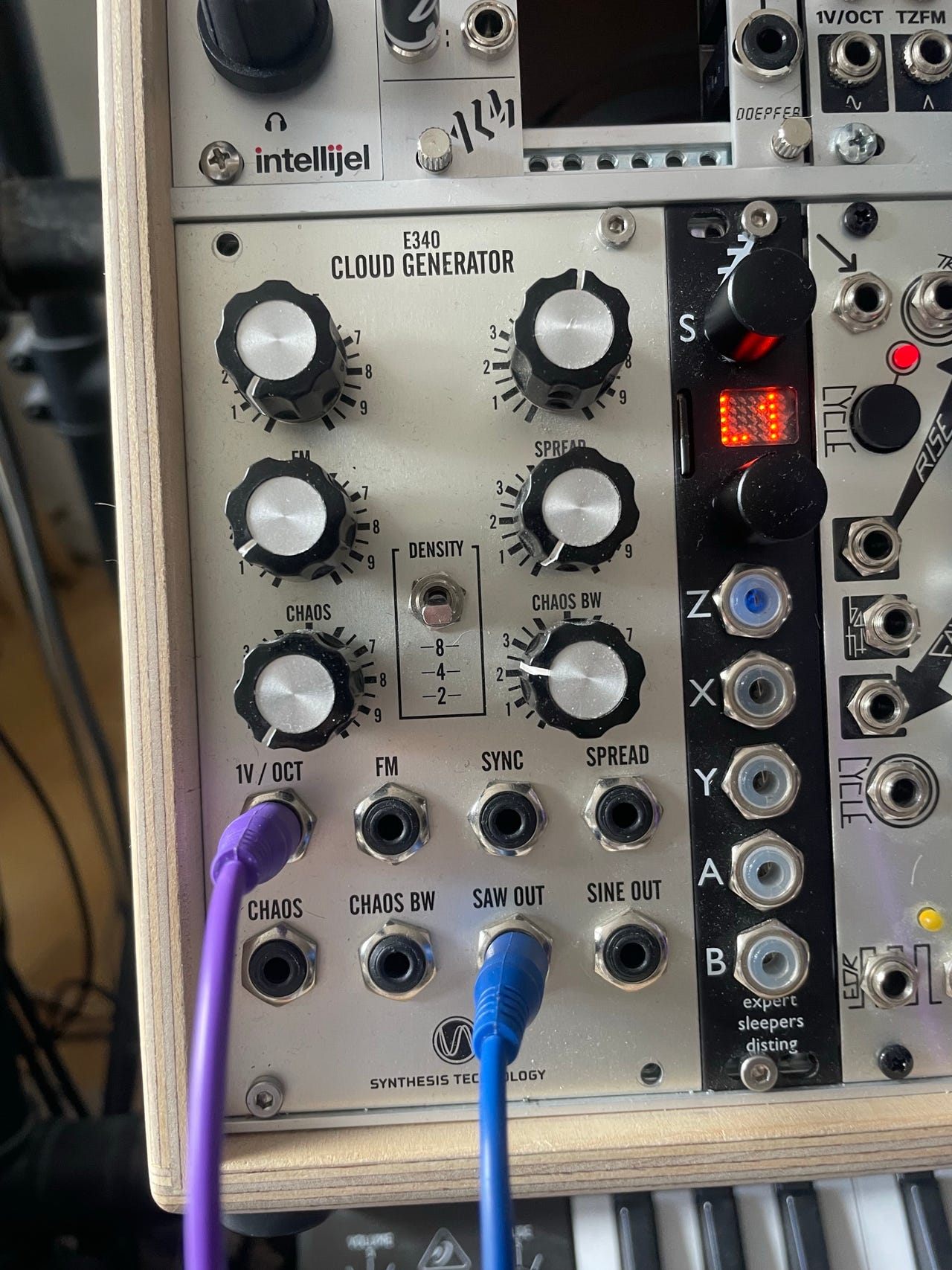 E340 Cloud Generator eurorack modul hvid | DBA