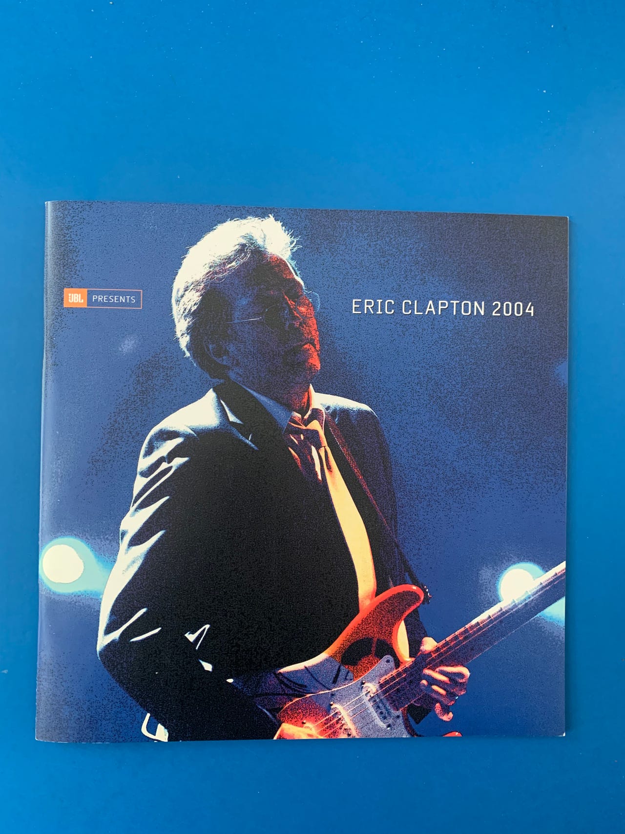 ERIC CLAPTON • Koncert Program Fra 2004 Med CD (10-) | DBA