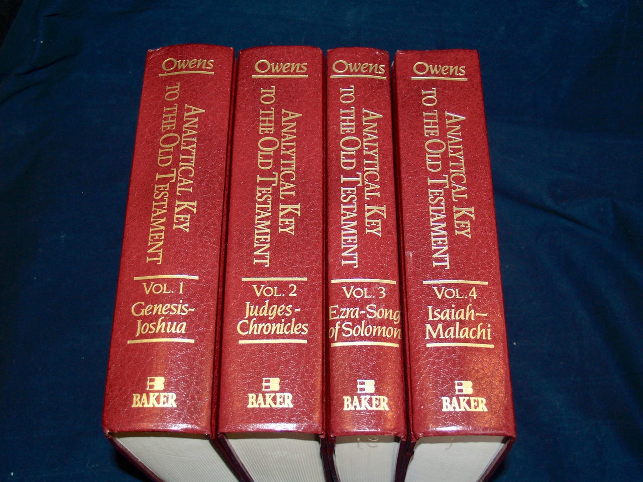 Bible: Analytical Key to the Old Testament. 4 store bind. Læs