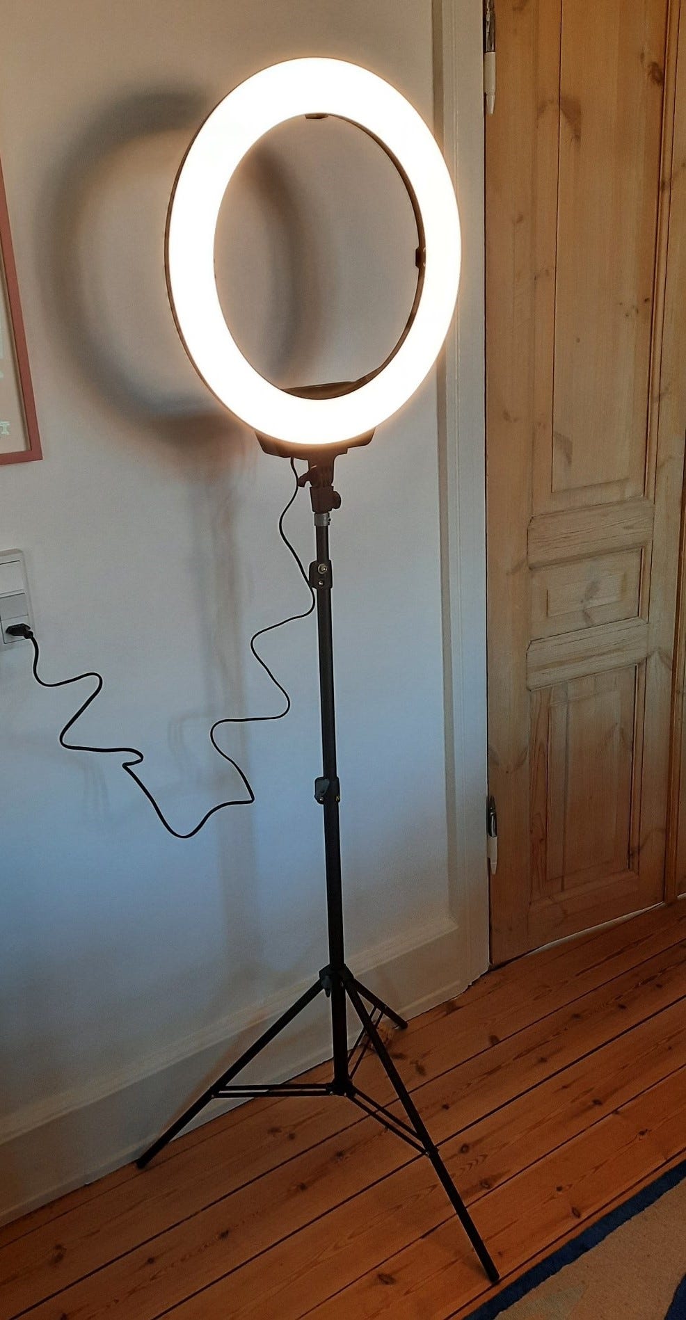 AFI R119 Ring Light + Tripod Stand + Transporttaske | DBA