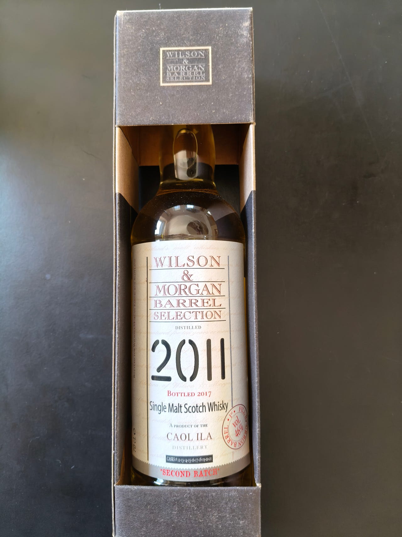 Whisky Wilson & Morgan Caol Ila 2011/2017 46 % 6 år | DBA