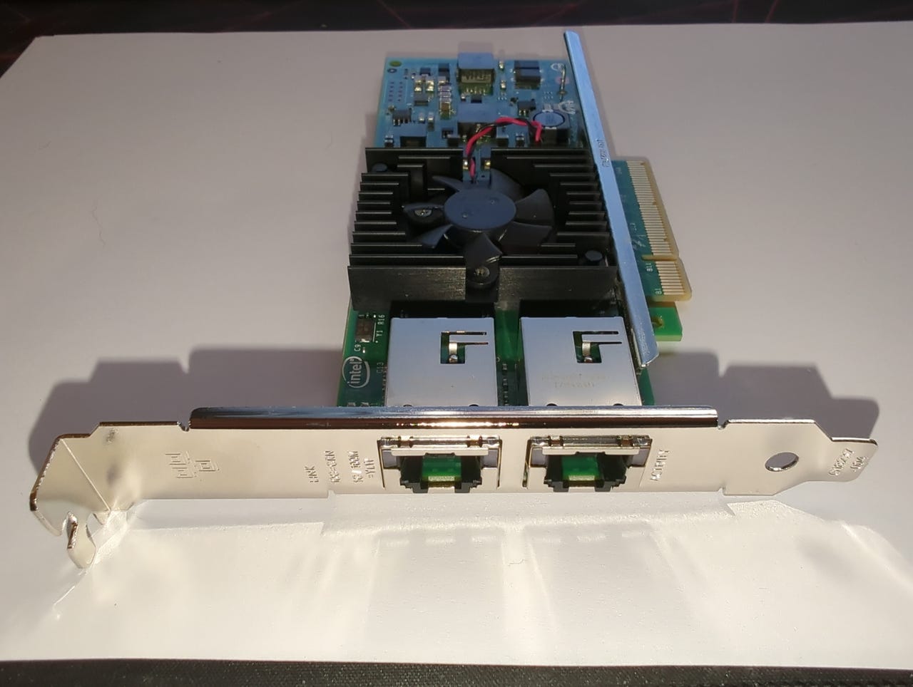 Intel X540-T2 / (DELL 0K7H46) 2x10gbps RJ45 PCIe Netværksadapter | DBA