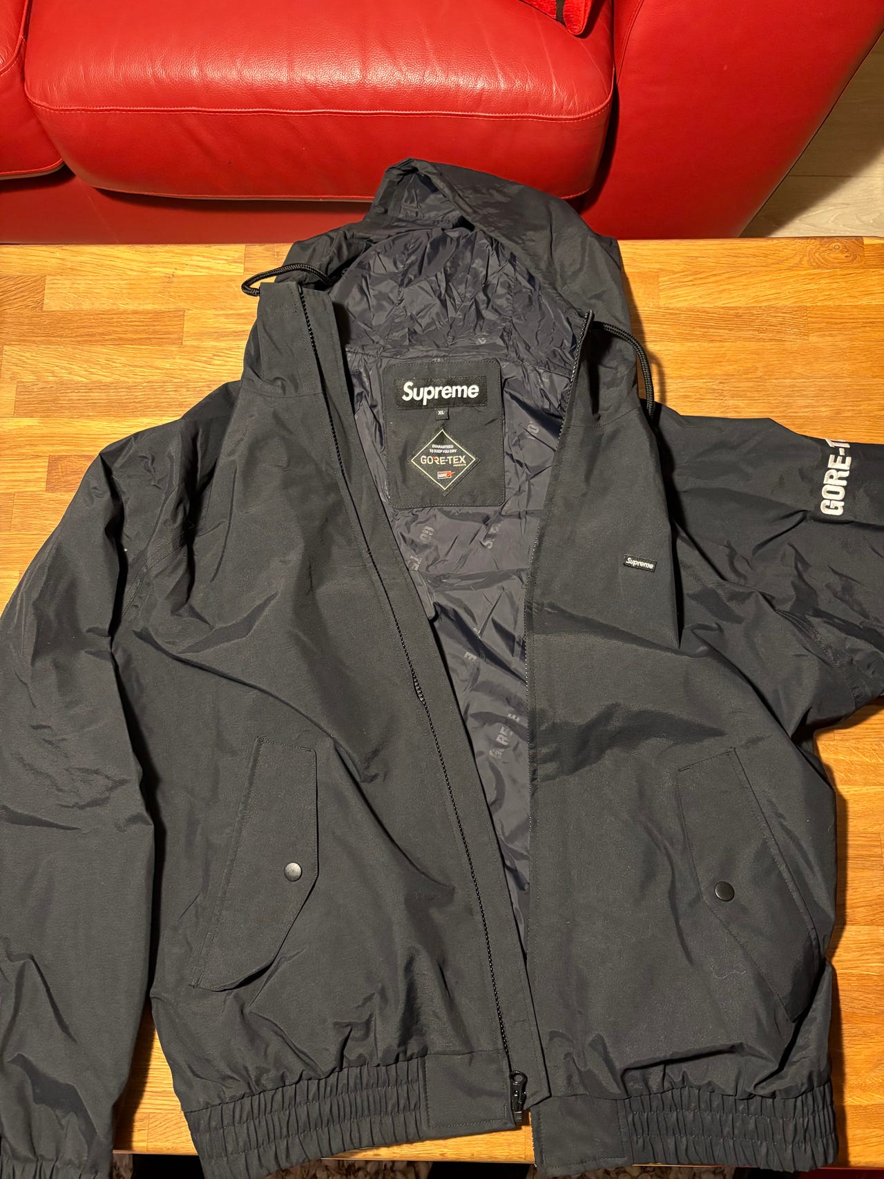Supreme GORE-TEX hooded Harrington jacket | DBA